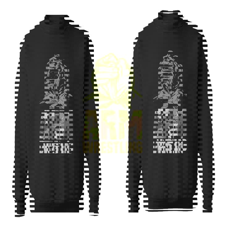 アームレスリングアームプレス、二頭筋 スウェットシャツ