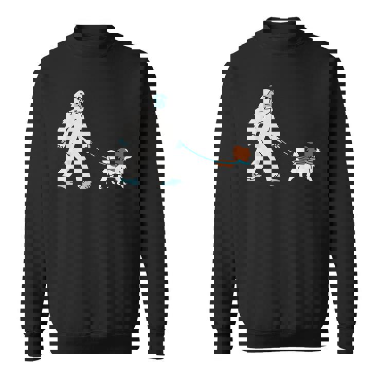 イエティウォーキングパピヨンクリプトゾロジー犬 スウェットシャツ