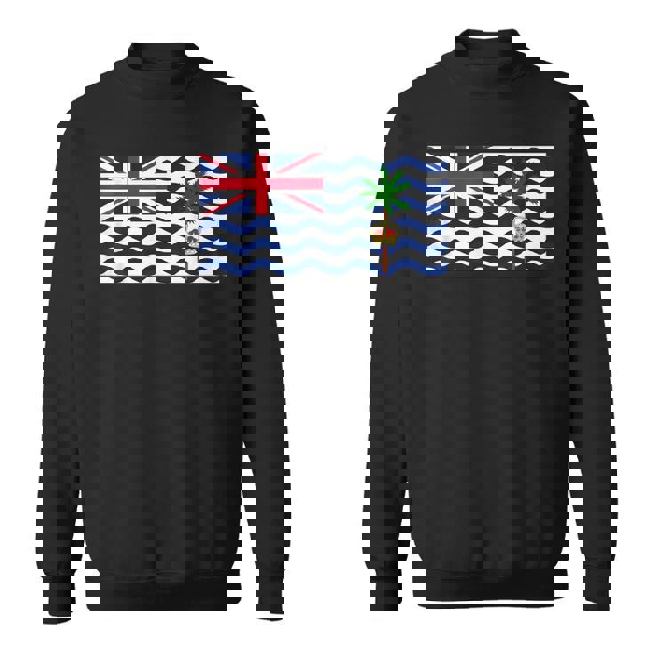 イギリス領インド洋地域の国旗 スウェットシャツ