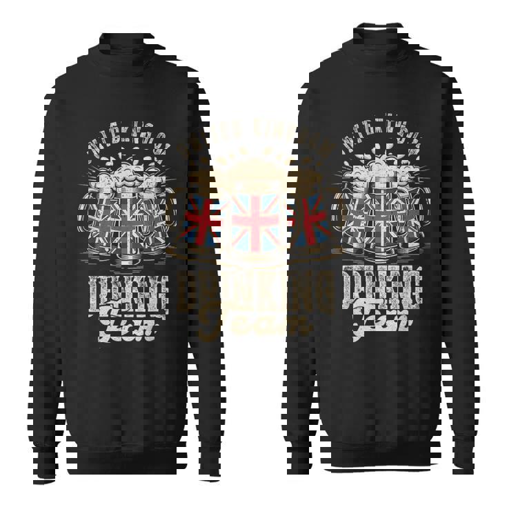 イギリス飲酒チーム ファニーパーティー 英国ビールフェスト スウェットシャツ