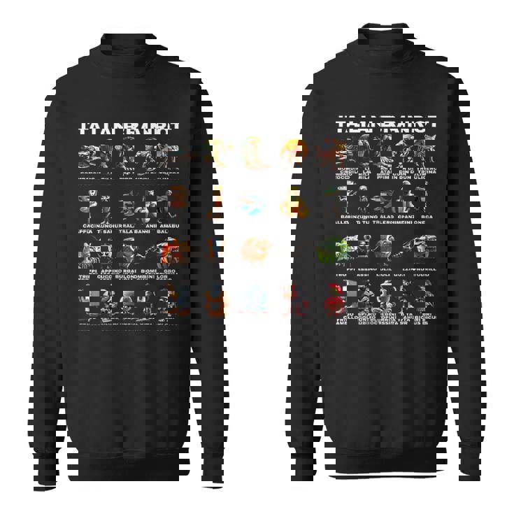 イタリアンブレインロット2面 スウェットシャツ