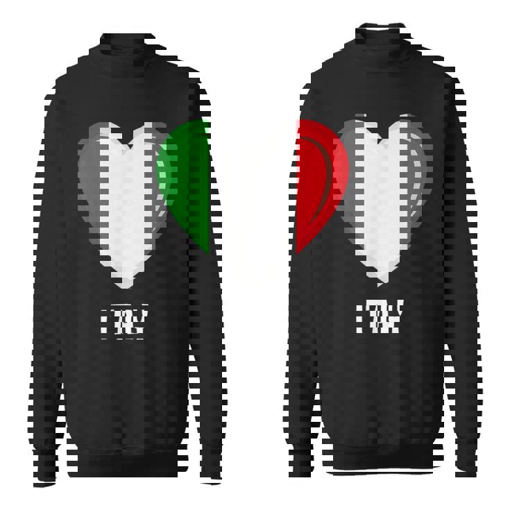 イタリア国旗シャツ スウェットシャツ