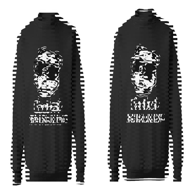 イングリッシュ・ブルドック・ドッグ・ファニー・セイリング スウェットシャツ