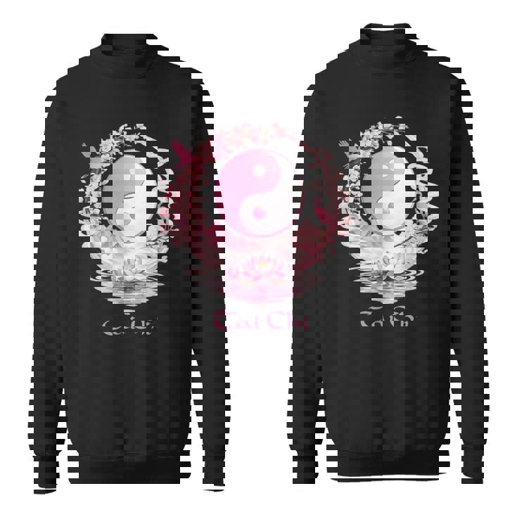 インストラクターと実践者のための太極拳tシャツ スウェットシャツ