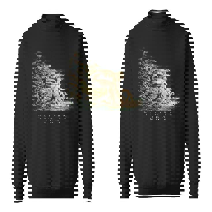 ウィリアム・ブレイク アイザック・ニュートンの肖像 物理学者 科学 芸術 William Blake Newton スウェットシャツ