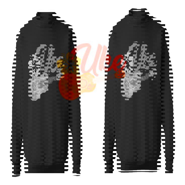 ウクレレギターギタリスト楽器 スウェットシャツ