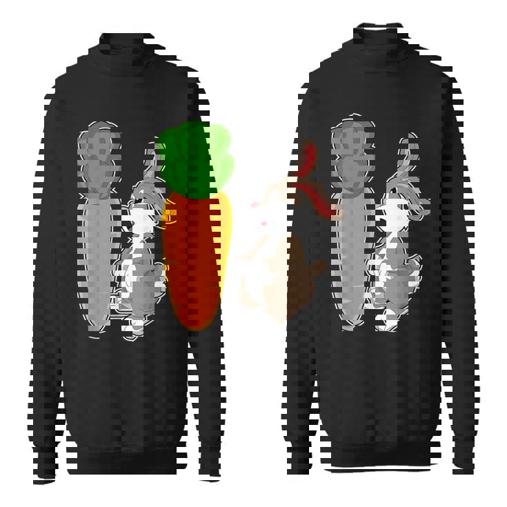 ウサギ ニンジン スウェットシャツ