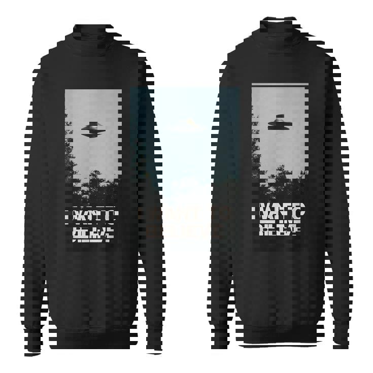 エイリアンufoアパレル「I Want To Believe」 スウェットシャツ