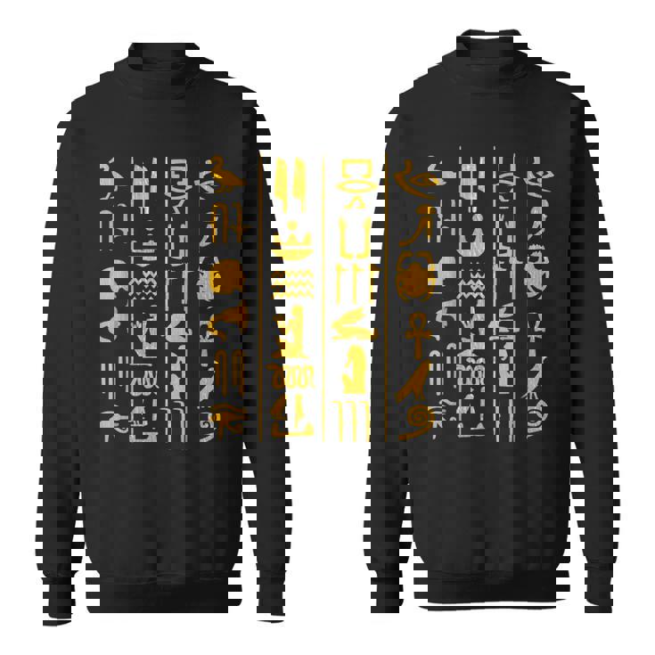 エジプト ヒエログリフ 古代エジプトシャツ ファラオtシャツ スウェットシャツ
