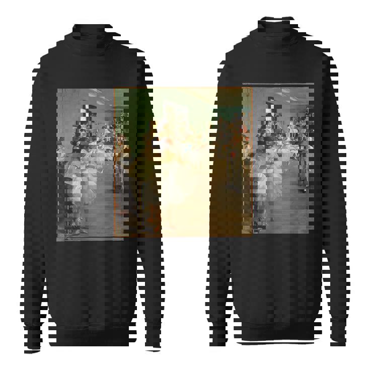 エドガー・ドガ ダンスクラス バレエ 印象派 アート スウェットシャツ