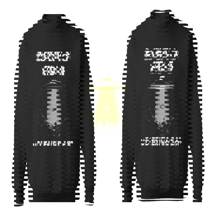 エリア51 シャツ Property Of Area 51 Ufo エイリアン 長袖tシャツ スウェットシャツ