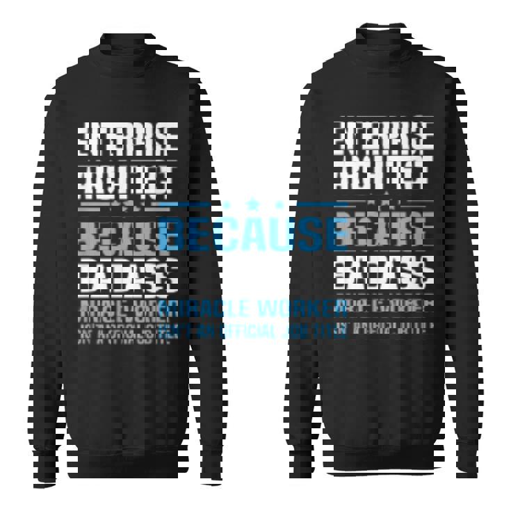 エンタープライズアーキテクトtシャツ スウェットシャツ