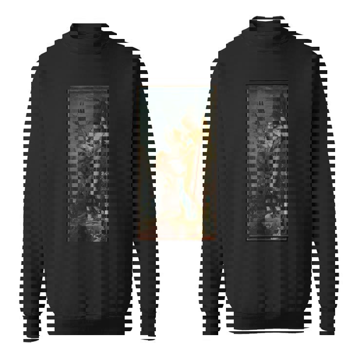 オイディプスとスフィンクス ギュスターヴ・モロー古代ギリシャ スウェットシャツ