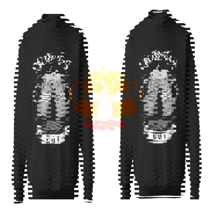 オクトーバーフェスト ビールとグリル ソーセージ スウェットシャツ