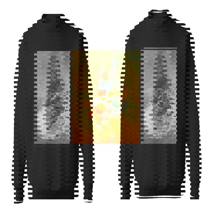 オディロン・ルドンによるミステリー スウェットシャツ