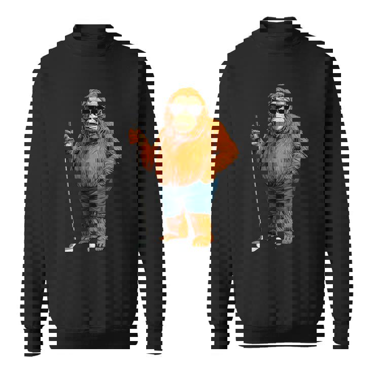 オランウータンゴルファー スウェットシャツ