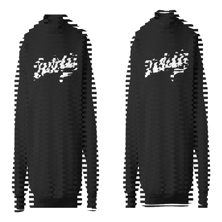 オーストラリア タイプセット ウェア ダウン アンダーラバー 誇り高きオーストラリア スウェットシャツ