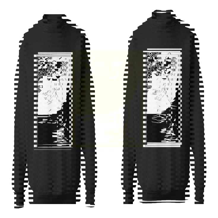 オーブリー・ビアズリーによるクライマックス1893 長袖tシャツ スウェットシャツ