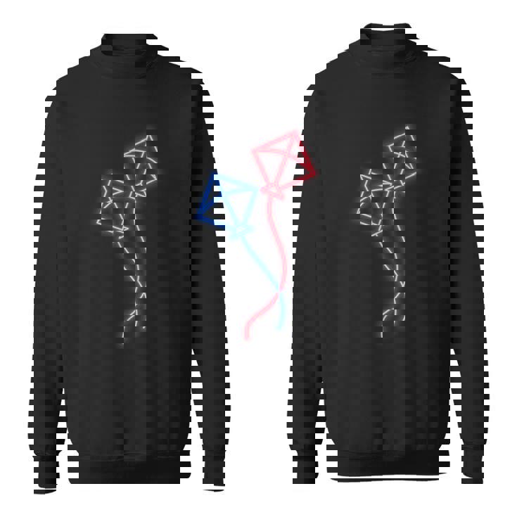 カイト フライング カイト ライディング ザ ウィンド カイト フライング プロフェッショナル スウェットシャツ