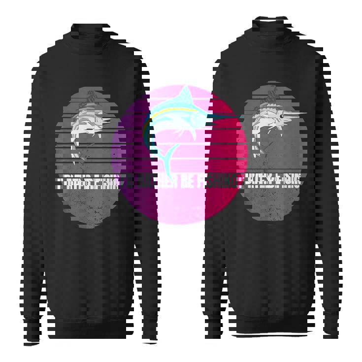 カジキ 水面から カジキバショウ バショウカジキ 深海釣り スウェットシャツ