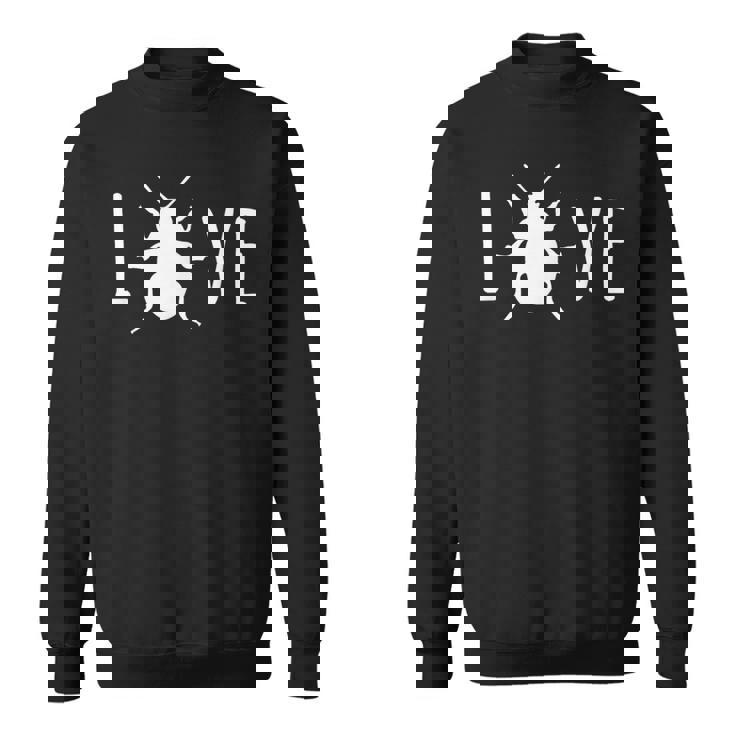 カブトムシ かわいい昆虫学の甲虫学 スウェットシャツ