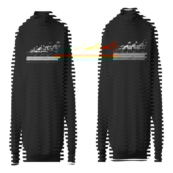 カマキリ 虫 虫 愛 祈る カマキリ レトロ スウェットシャツ