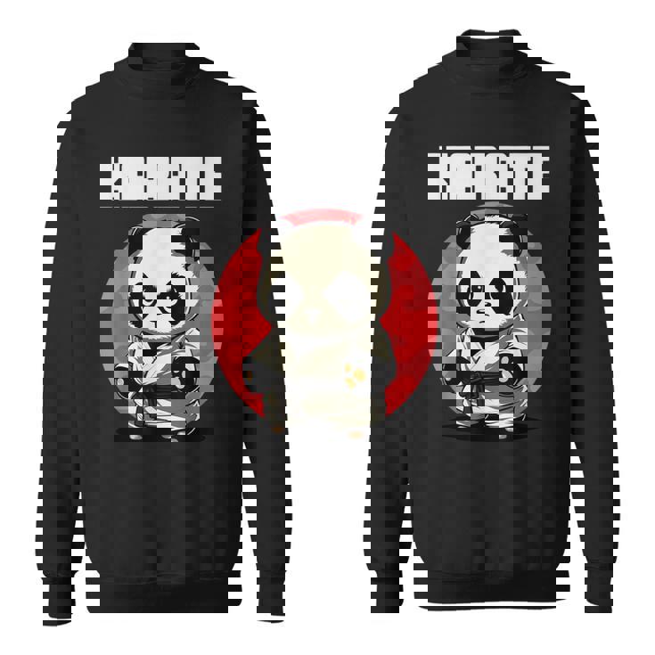 カラテカと空手パンダ スウェットシャツ