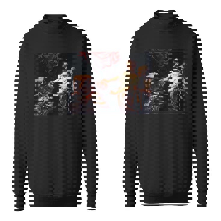 カラヴァッジョのジュディス・ホロフェルネス スウェットシャツ