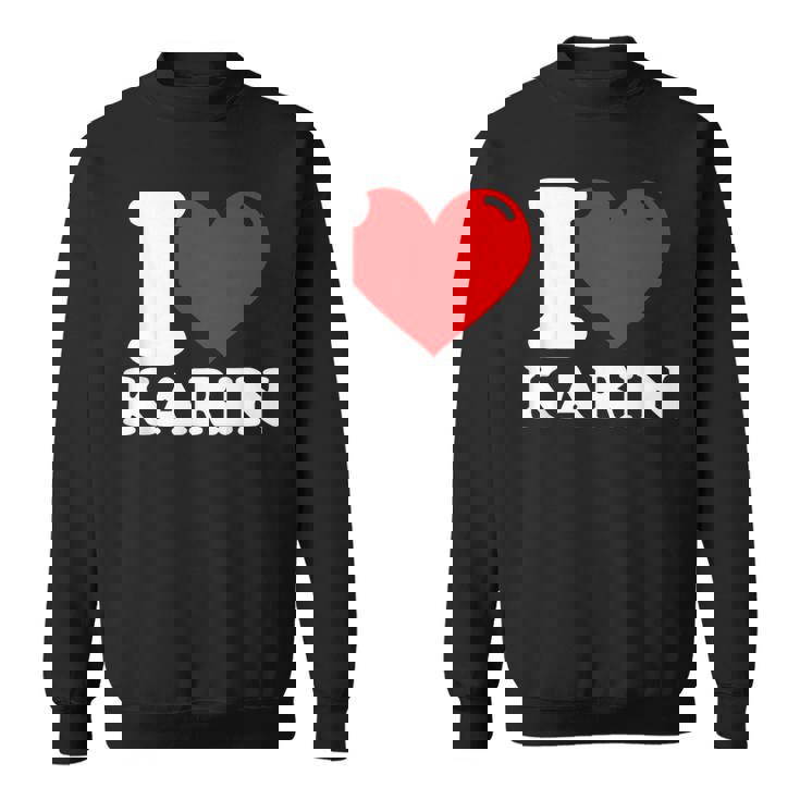 カリンちゃん大好き スウェットシャツ