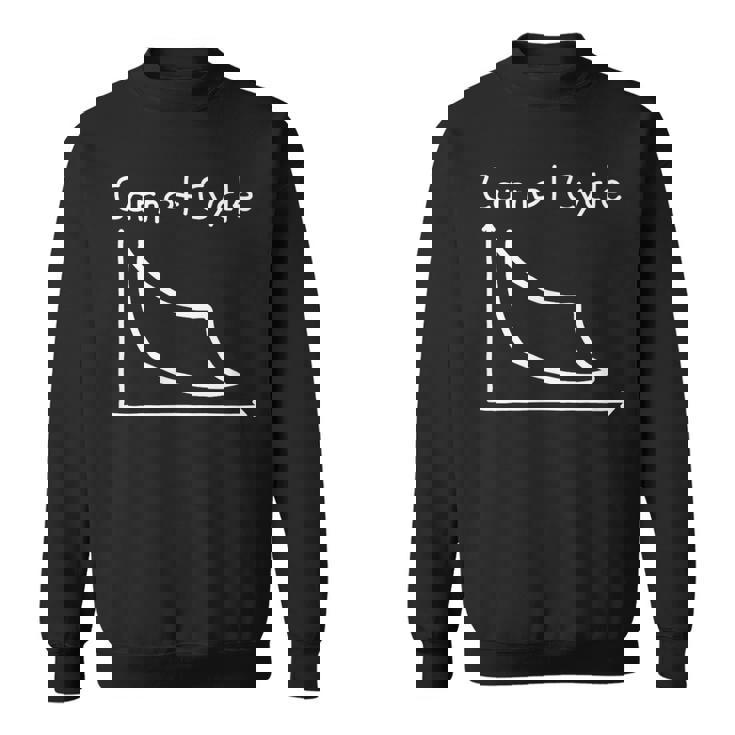 カルノーサイクル Carnot Cycle 熱機関 物理学 熱力学第二法則 熱力学サイクル 熱力学 エントロピー 線図 スウェットシャツ