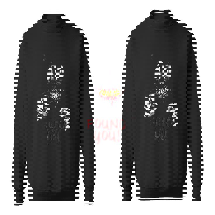 カートゥーン キャット 不気味なホラー トリック・オア・トリート 長袖tシャツ スウェットシャツ