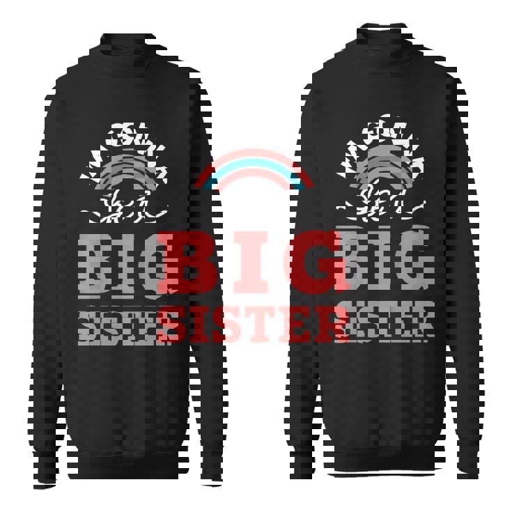 キッズ 幼児用シャツ Im Gonna Be A Bigister スウェットシャツ