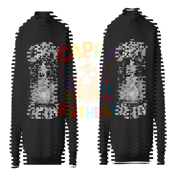 キャッピー・バースデー・カピバラ愛好家 バースデー・カピバラcappy Birthday スウェットシャツ