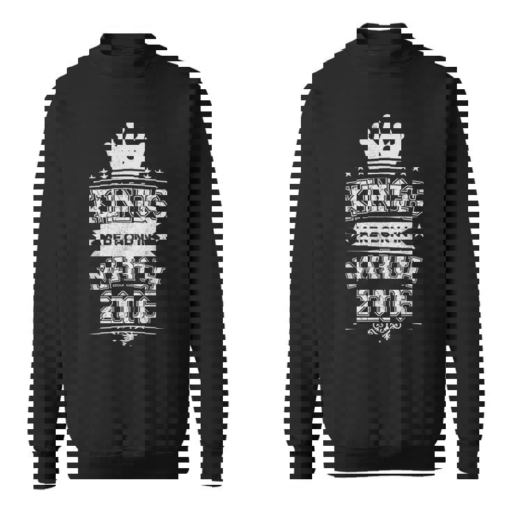 キングスは2006年3月に誕生 20歳の誕生日 男性 男の子 スウェットシャツ