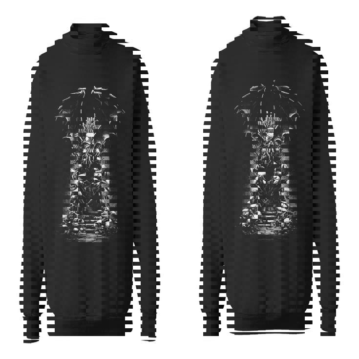 クトゥルフ王、ゴシック宇宙ホラー クトゥルフ神話 スウェットシャツ