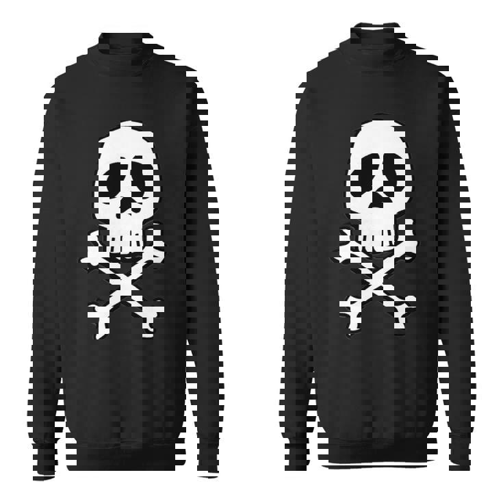 クラシック 宇宙 海賊 パンク スカル キャプテン ハロウィン 長袖tシャツ スウェットシャツ
