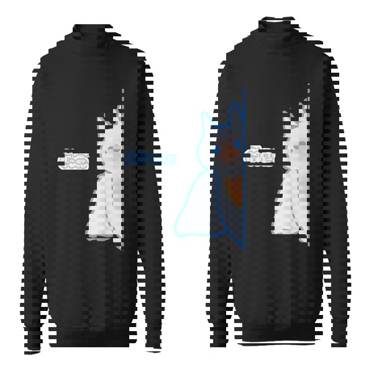 クリオネ『あそぶ？』【どうぶつ フレンズ】ポップ ゆるくて かわいい キャラ イラスト スウェットシャツ