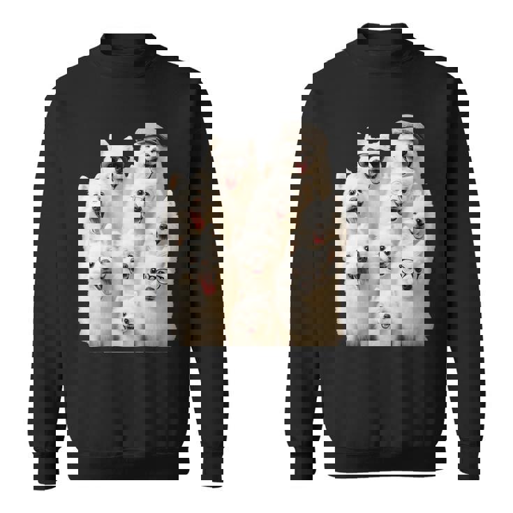 クレイジー日本スピッツ 長袖tシャツ スウェットシャツ