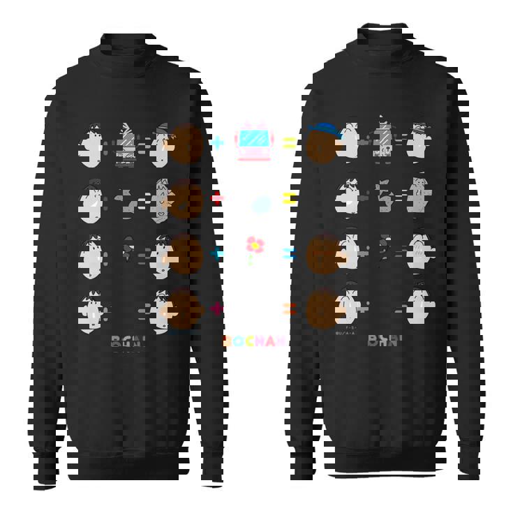 クレヨンしんちゃん 〇＋〇＝？ ボーちゃんver 長袖tシャツ スウェットシャツ