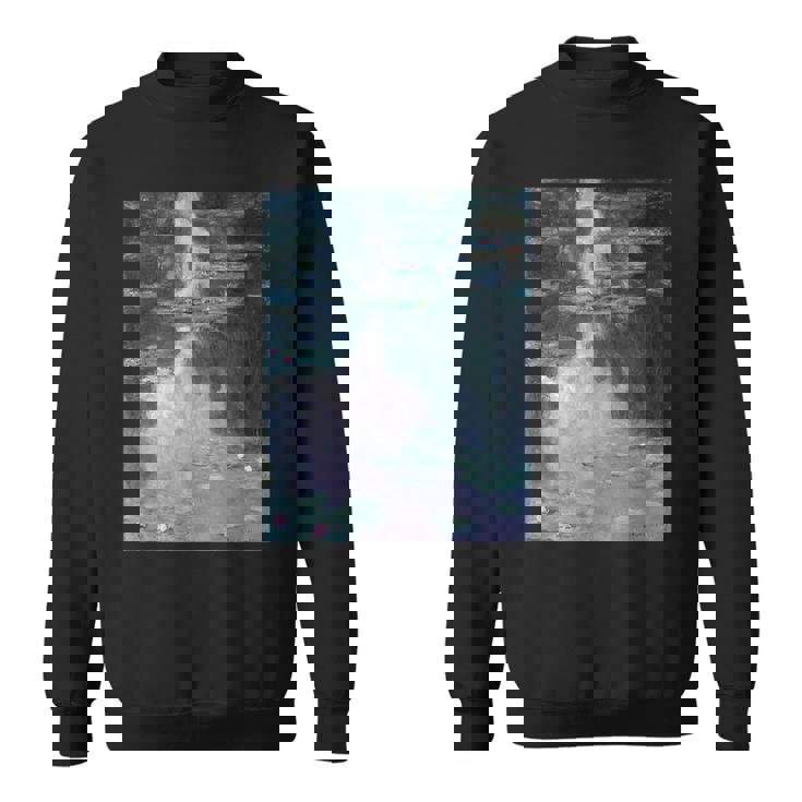 クロード・モネの睡蓮 スウェットシャツ