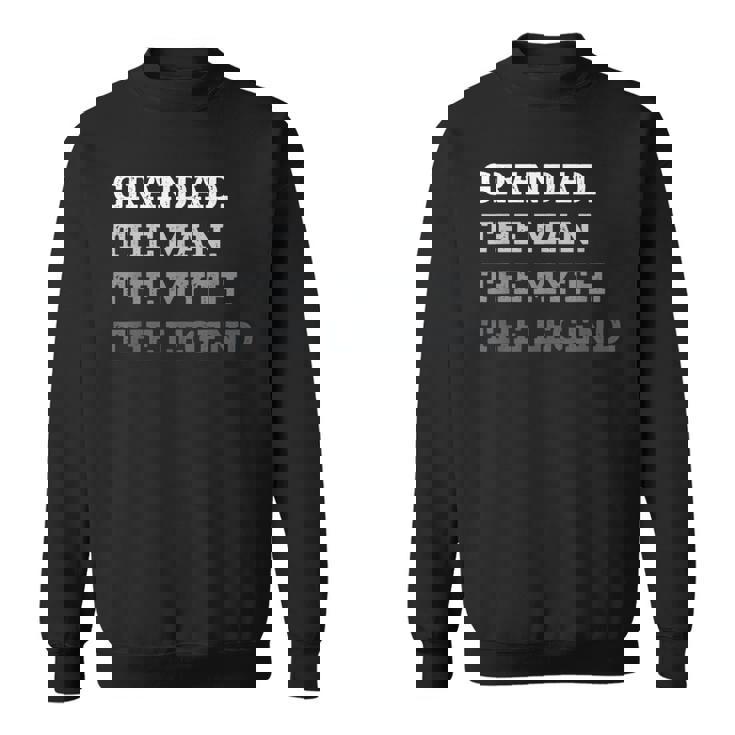 クールおじいちゃん The Man The Myths The Legend The Legend おじいちゃん スウェットシャツ