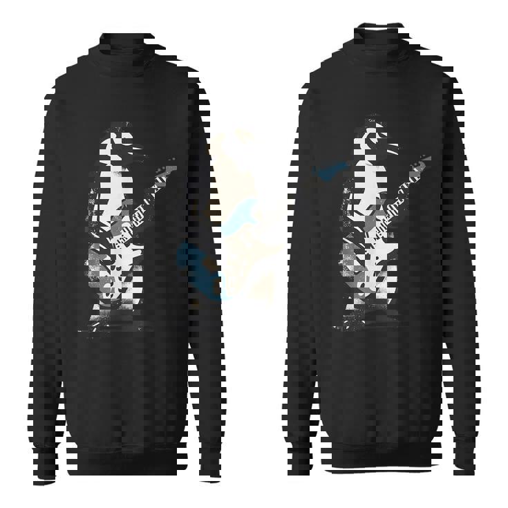 クールなペンギン ギターを弾く 音楽愛好家 ペンギン ギター 面白い スウェットシャツ