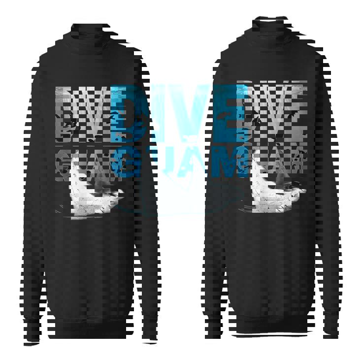 グアムマンタでのダイビング スウェットシャツ