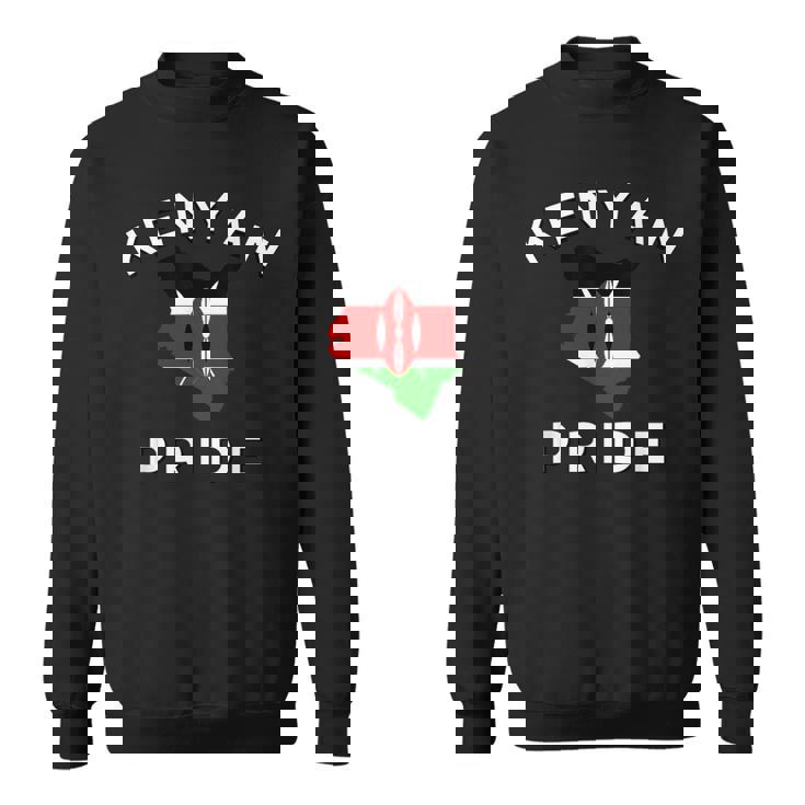 ケニア国旗プライド スウェットシャツ