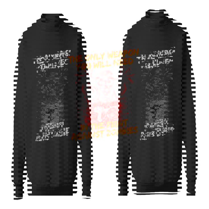 ゲーミング ゾンビ レイ ガン メンズ レディース キッズ ハロウィン スウェットシャツ