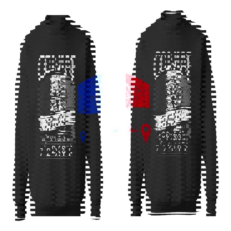 コルマール フランス国旗 Gps座標 コルマール スウェットシャツ