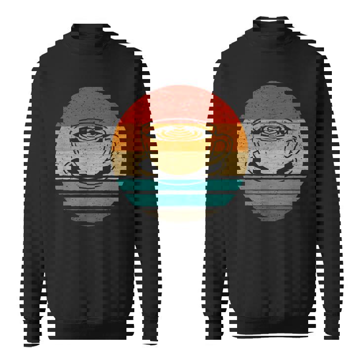 コーヒー レトロスタイル ビンテージ スウェットシャツ