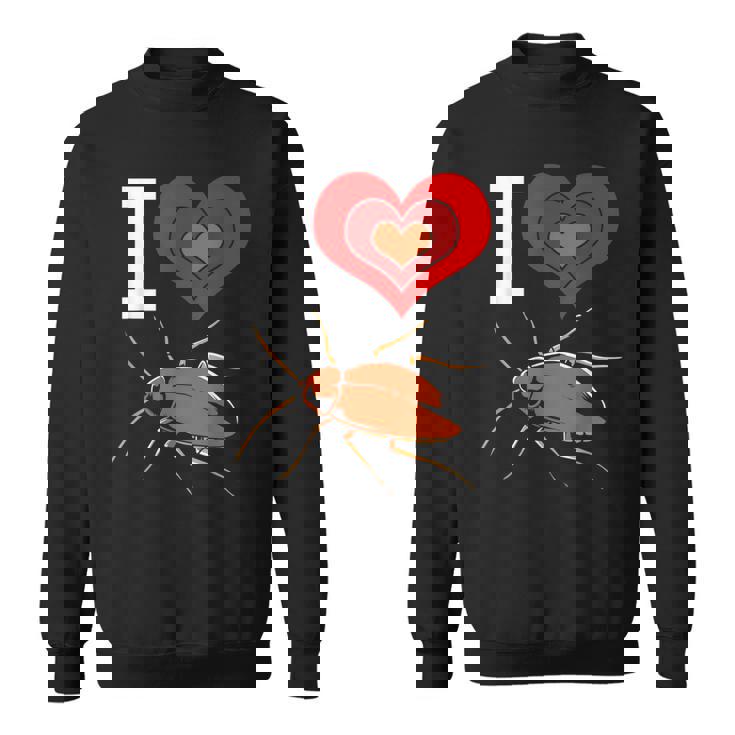 ゴキブリ ラブ スウェットシャツ