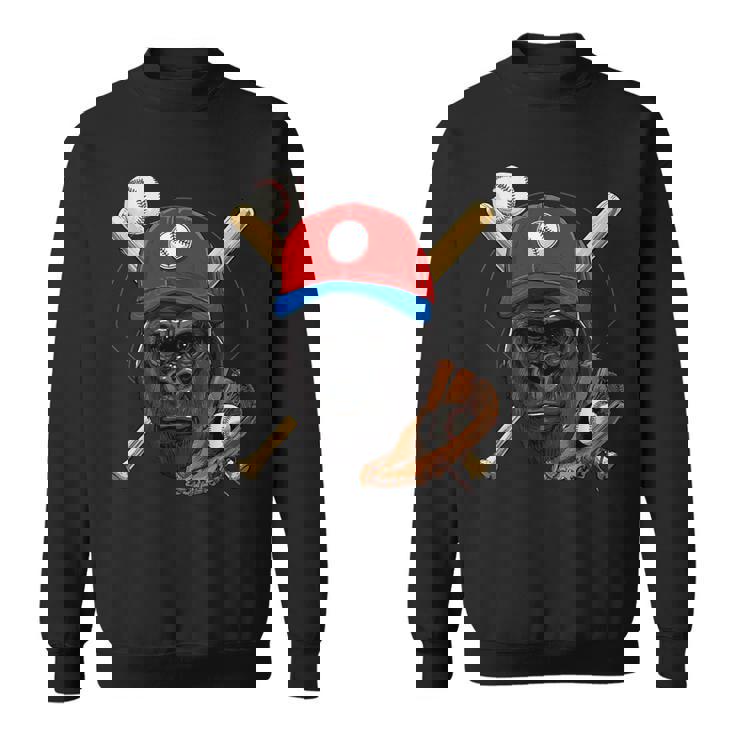 ゴリラ野球 ゴリララバーズ 野球選手 スウェットシャツ