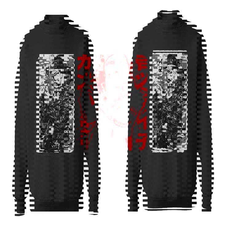 サイバーパンク パンクガール 日本のストリートウェア スウェットシャツ